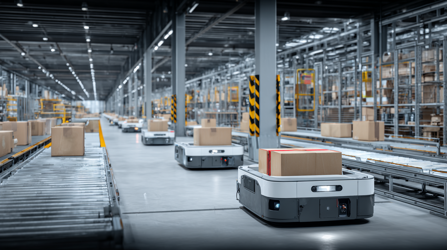 South African warehouse automation system with autonomous robots and conveyors